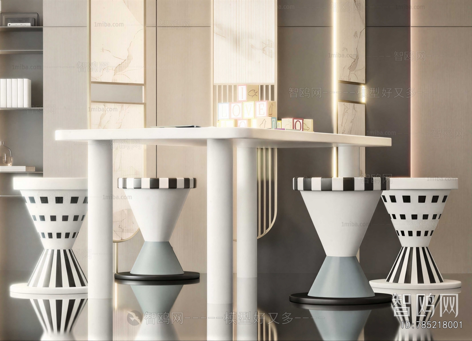 Modern Children's Table/chair