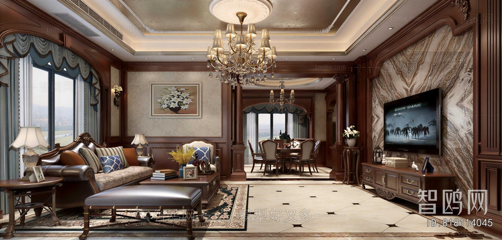 European Style A Living Room