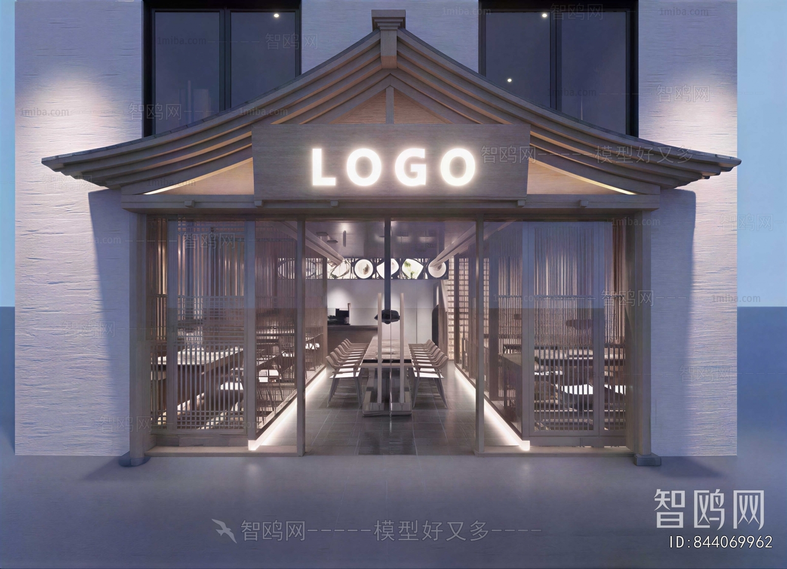 New Chinese Style Facade Element