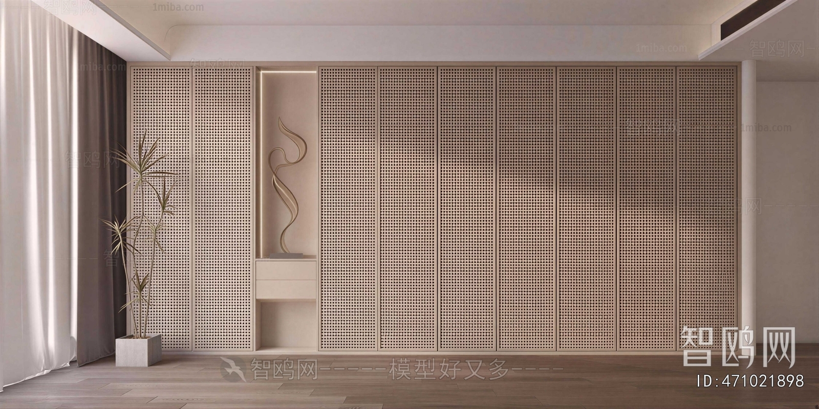 New Chinese Style The Wardrobe