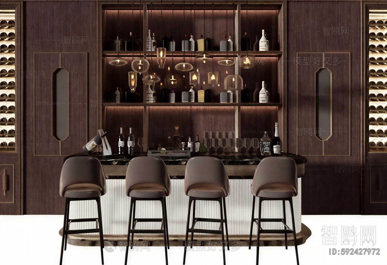 Modern Counter Bar