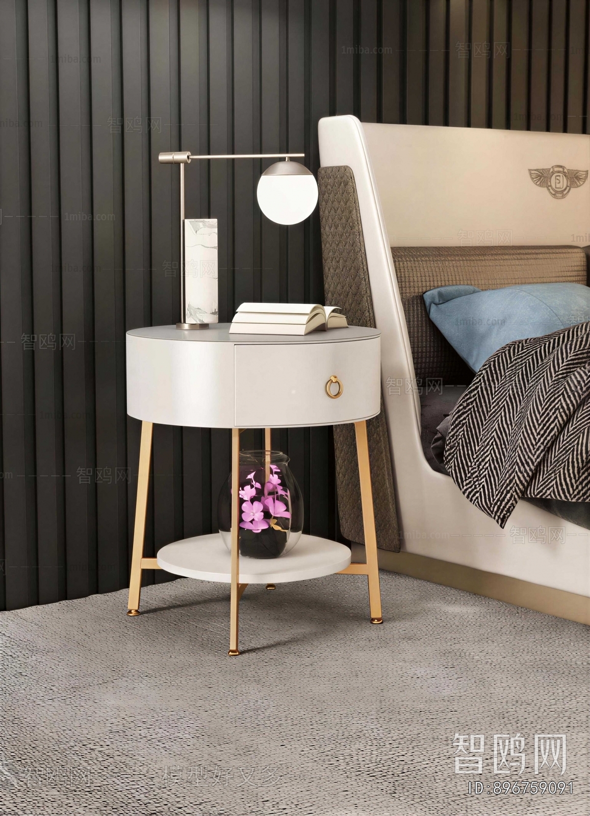 Modern Bedside Cupboard