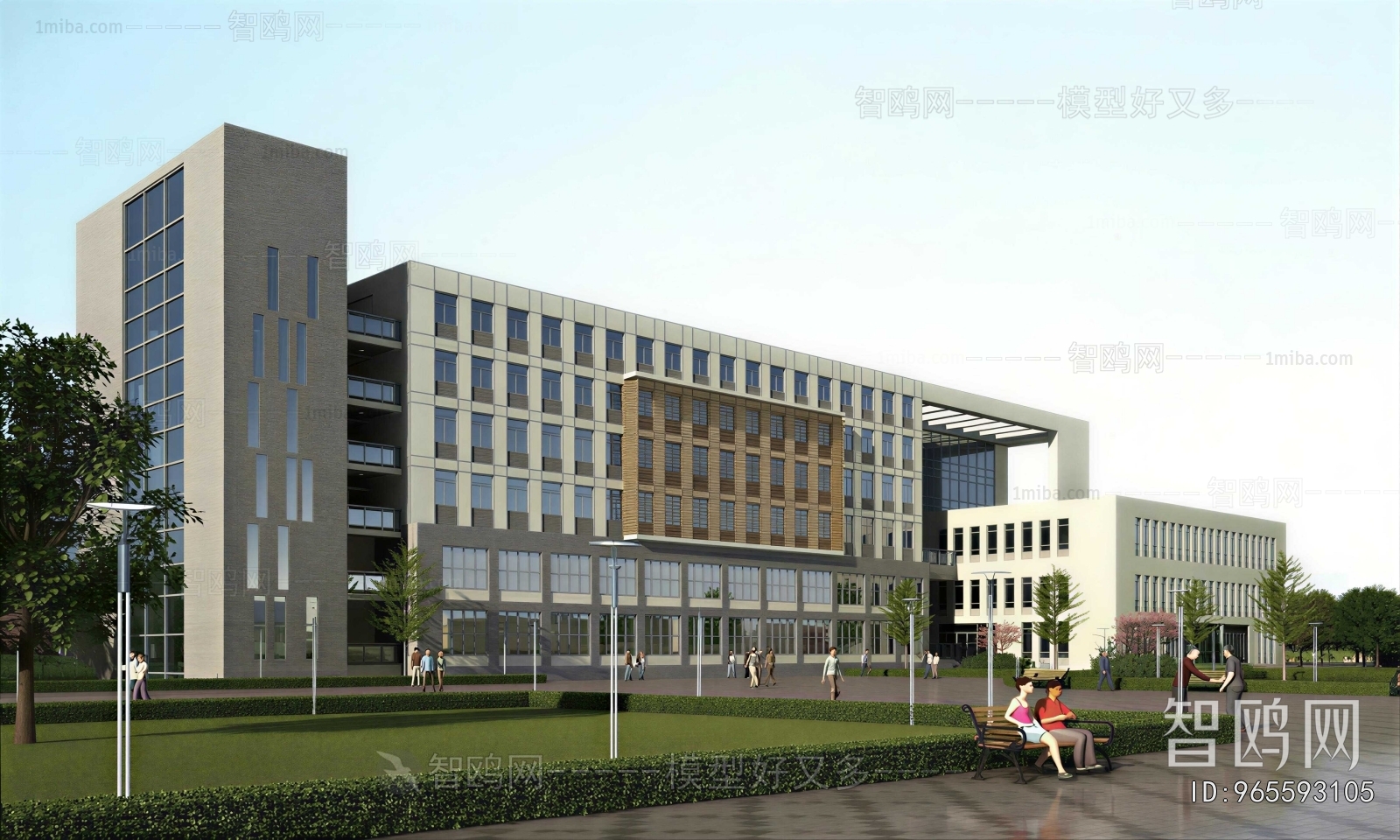 Modern Building Appearance