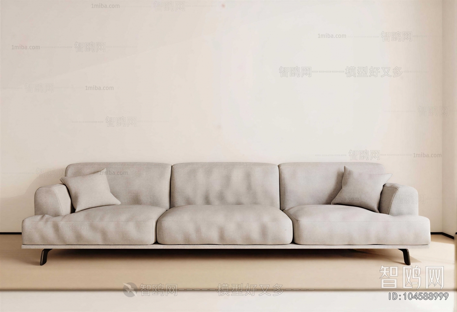 Modern Three-seat Sofa