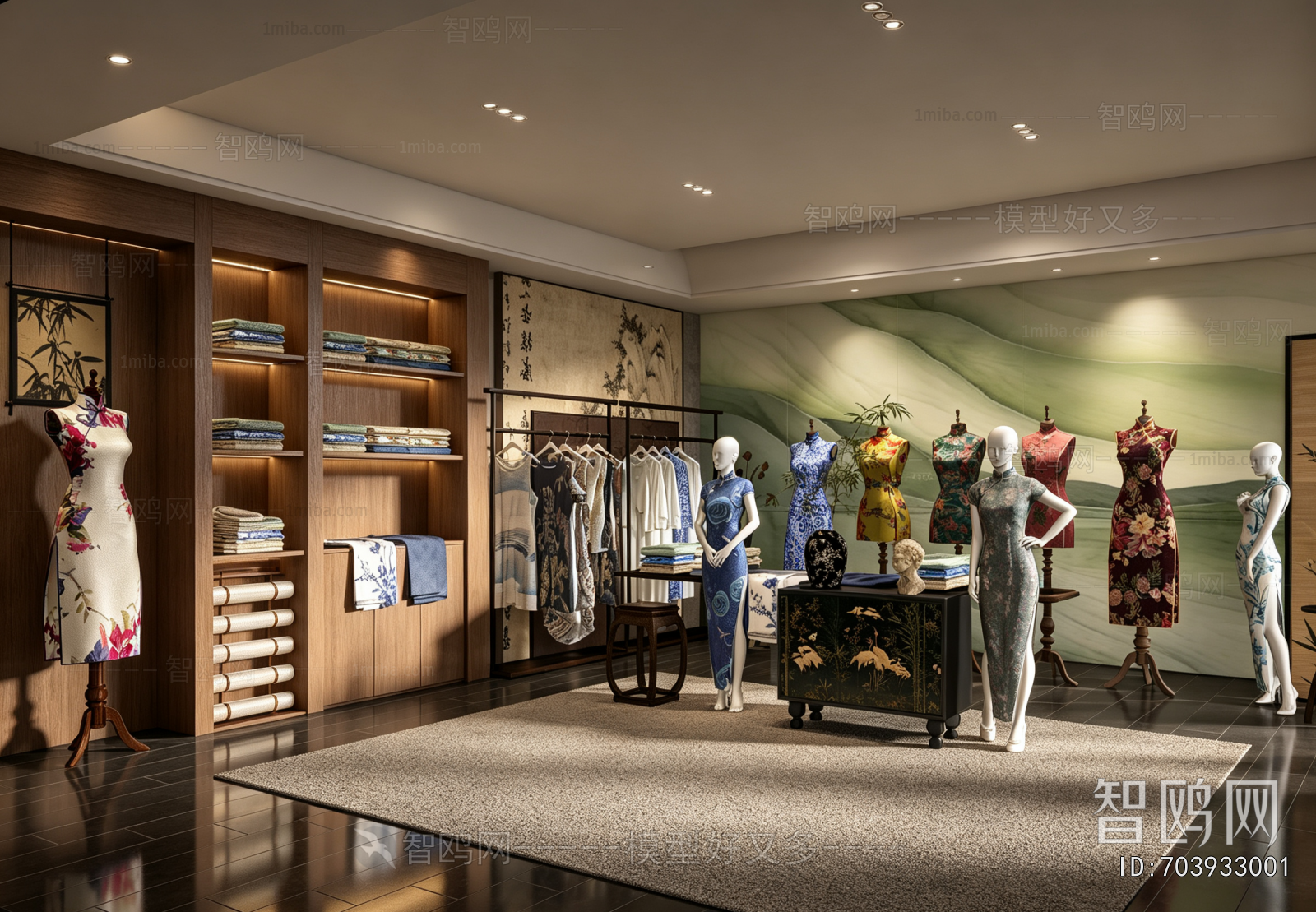 New Chinese Style Clothing Store