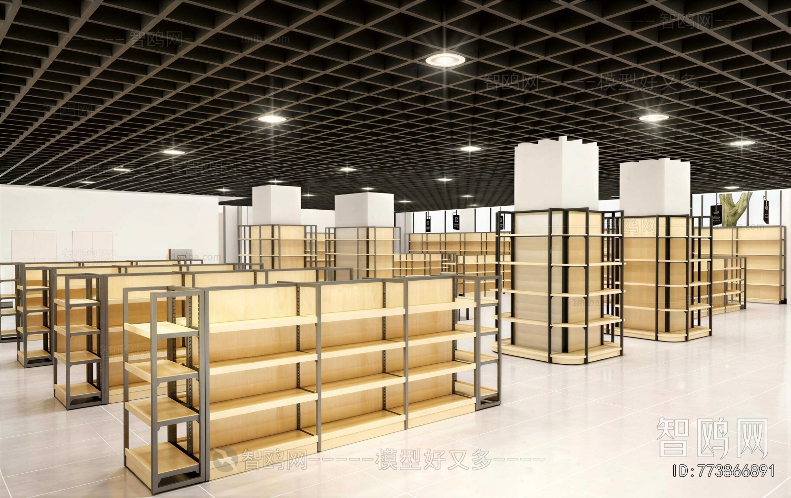 Industrial Style Supermarket