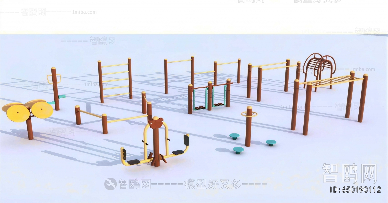 Modern Fitness Equipment