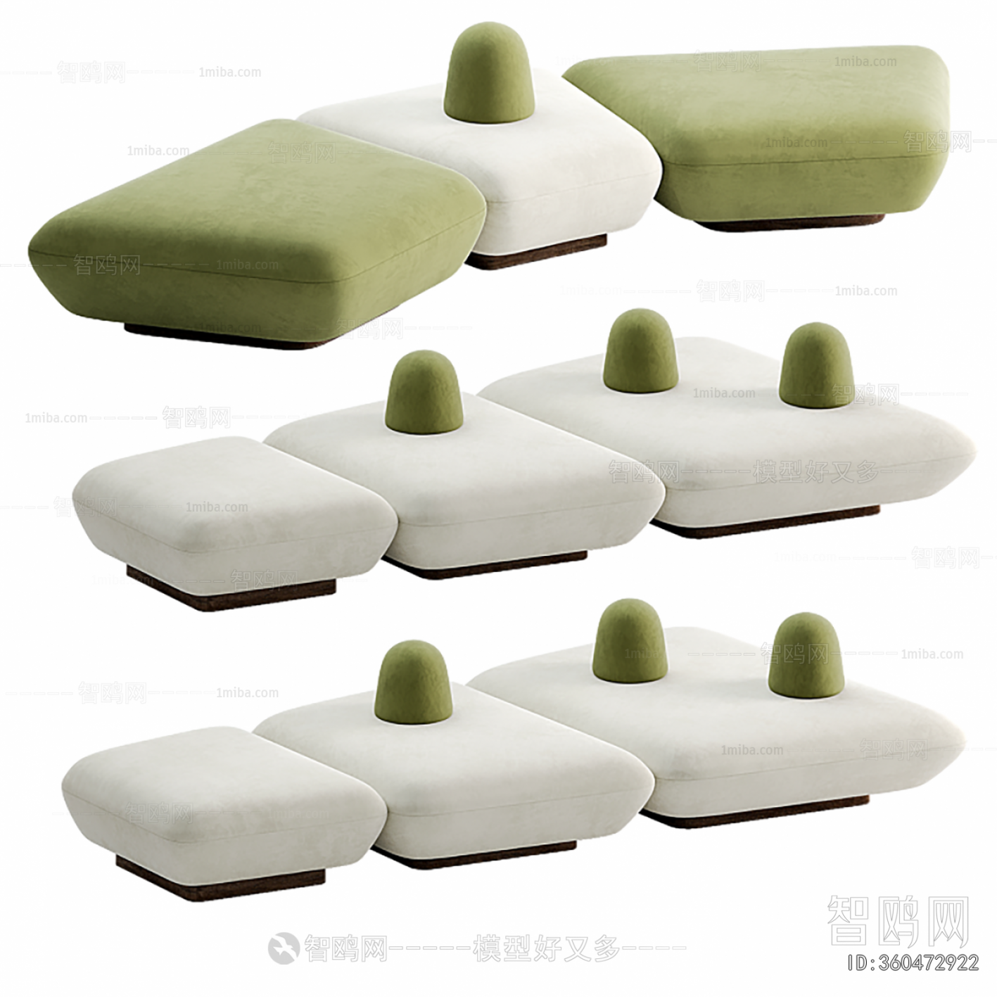 Modern Three-seat Sofa