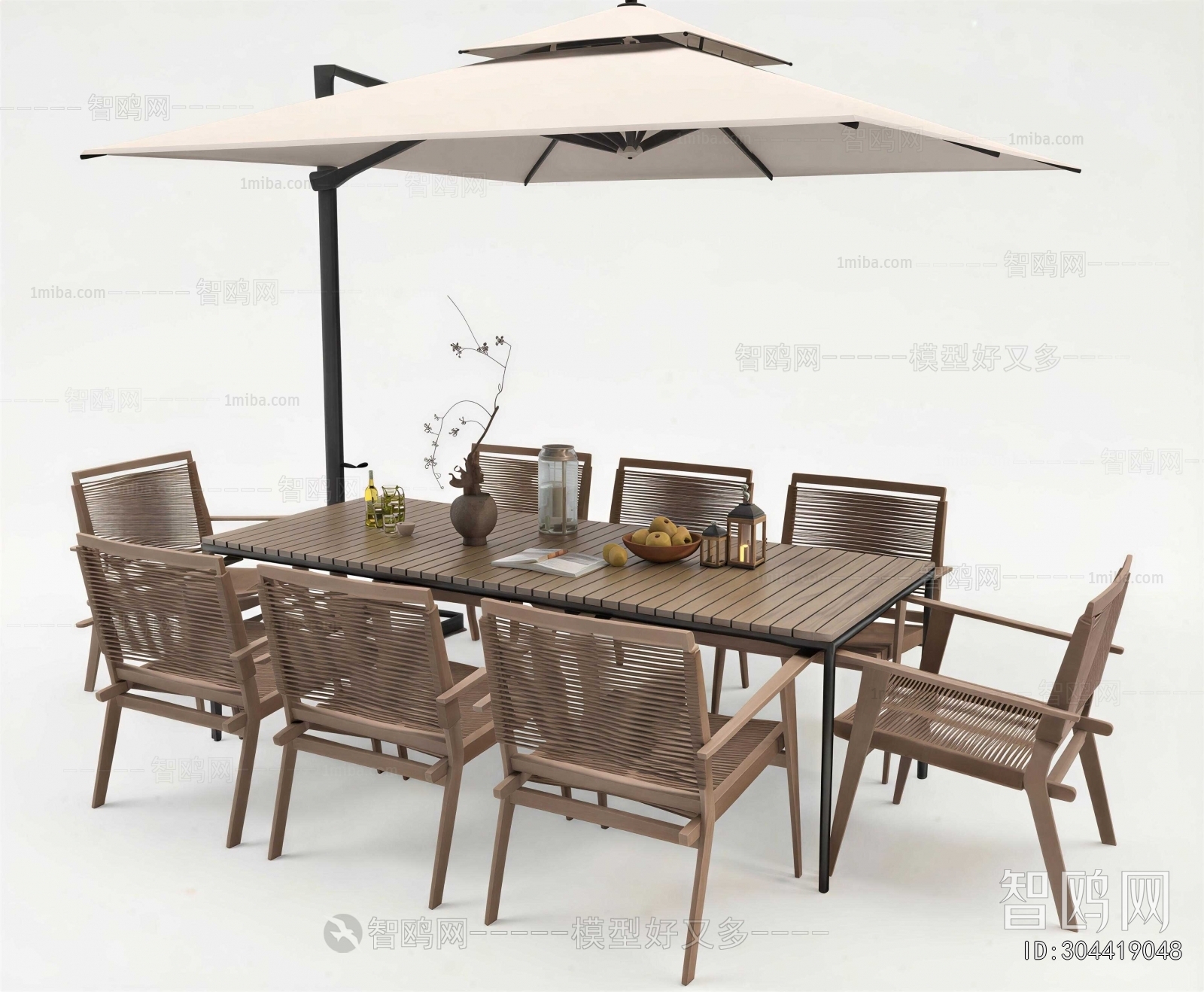 Wabi-sabi Style Outdoor Tables And Chairs