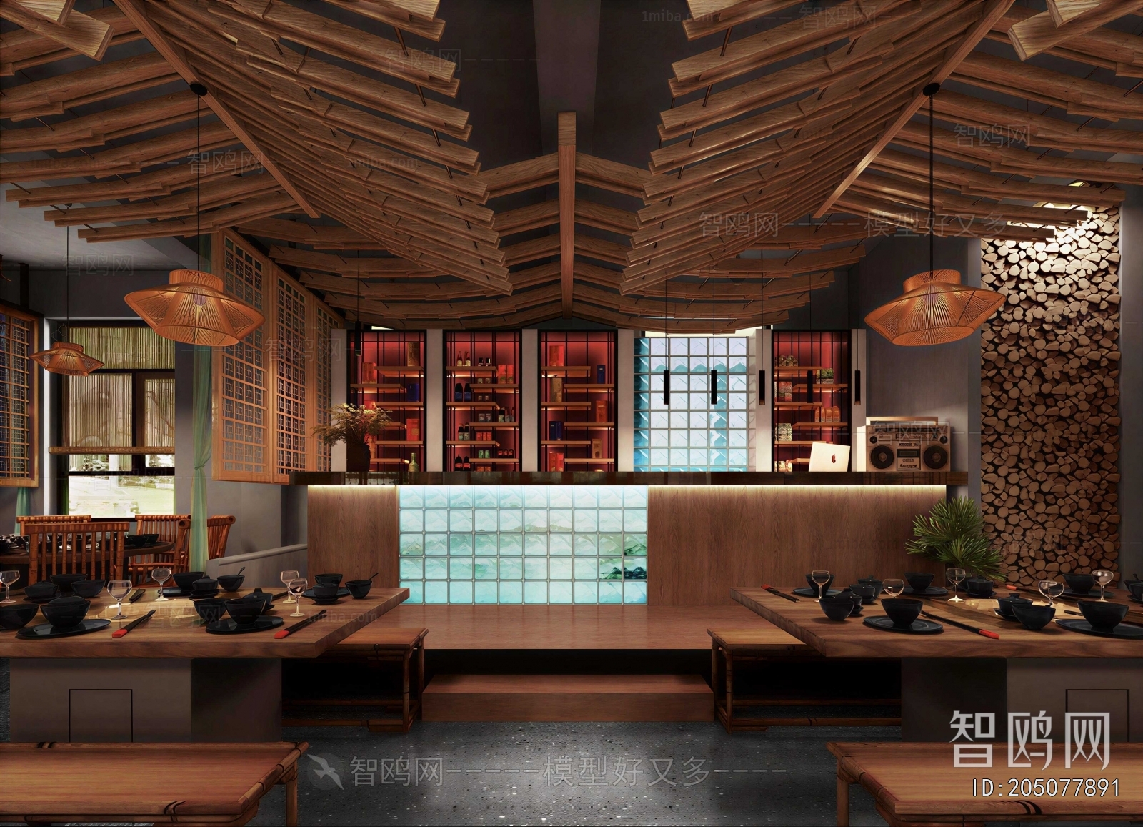 Industrial Style Hot Pot Restaurant