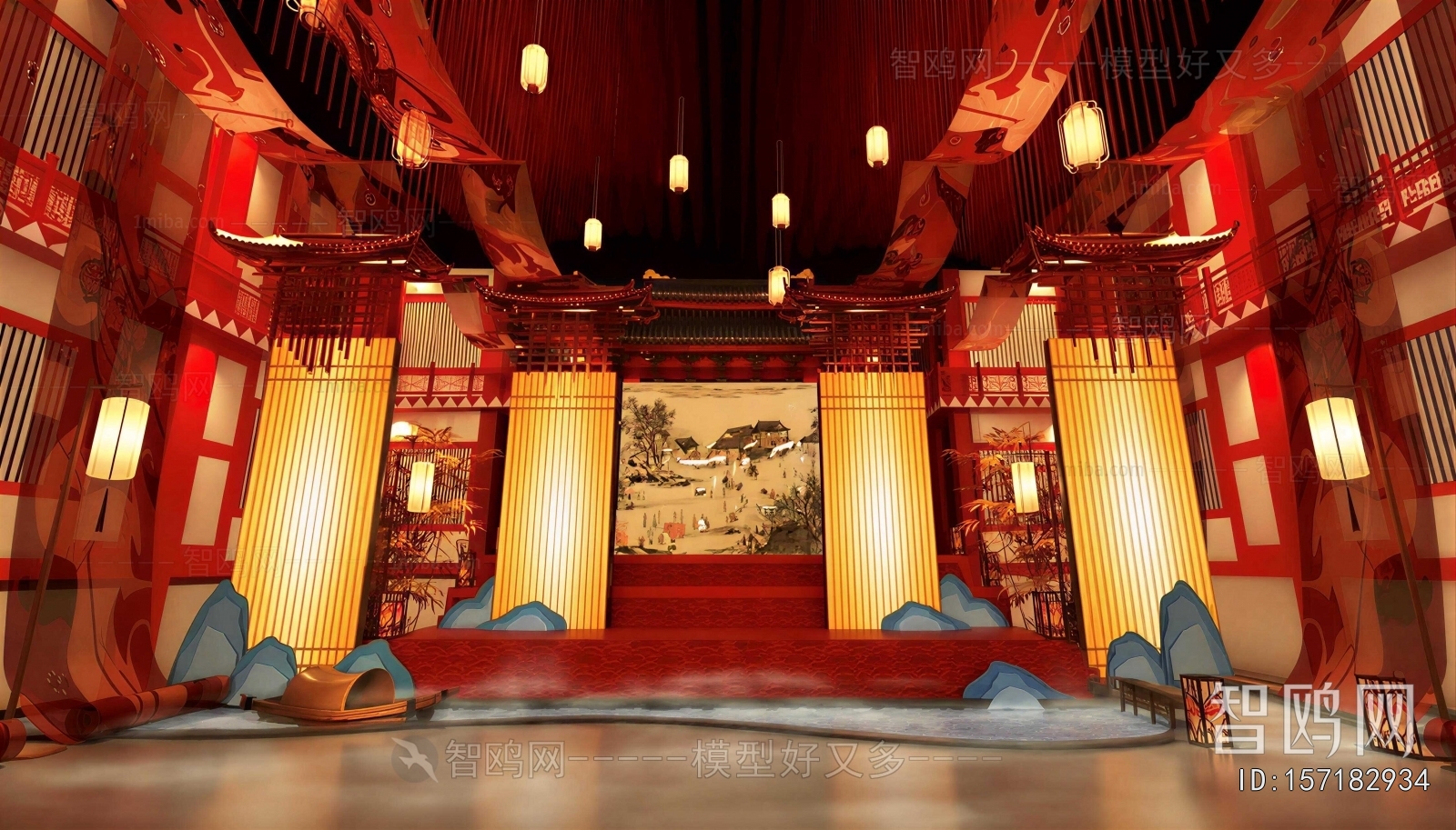 New Chinese Style Stage Performance