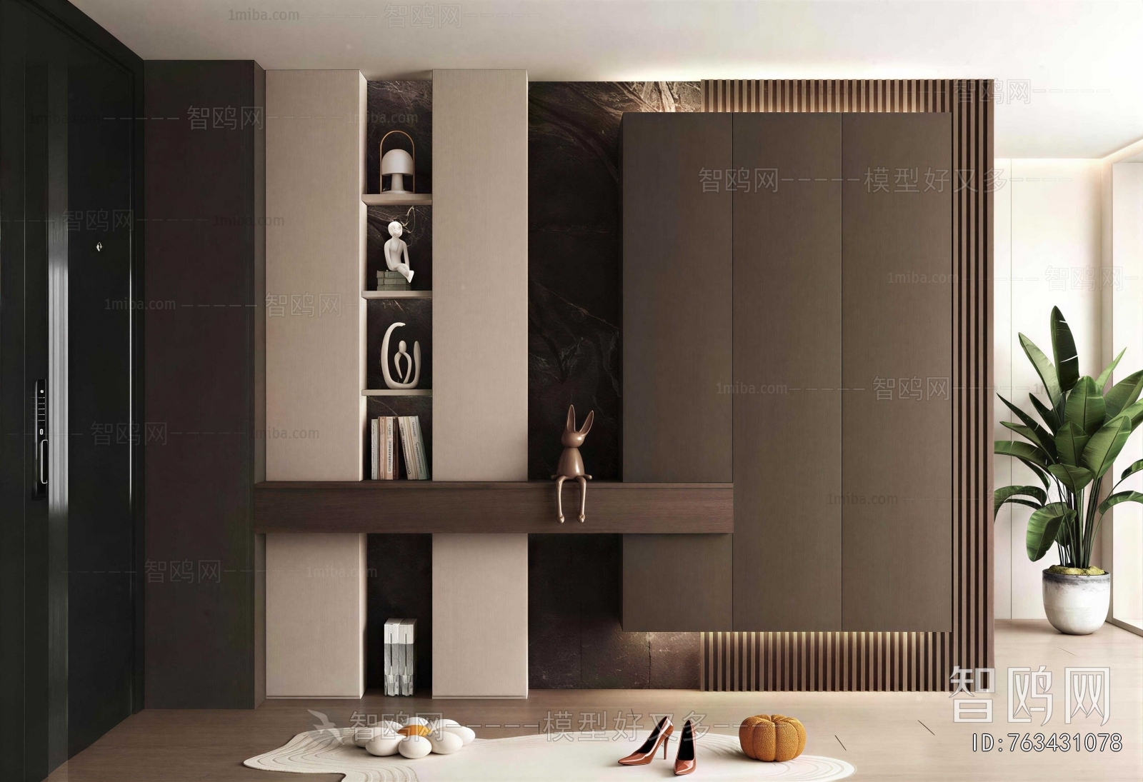 Modern Shoe Cabinet