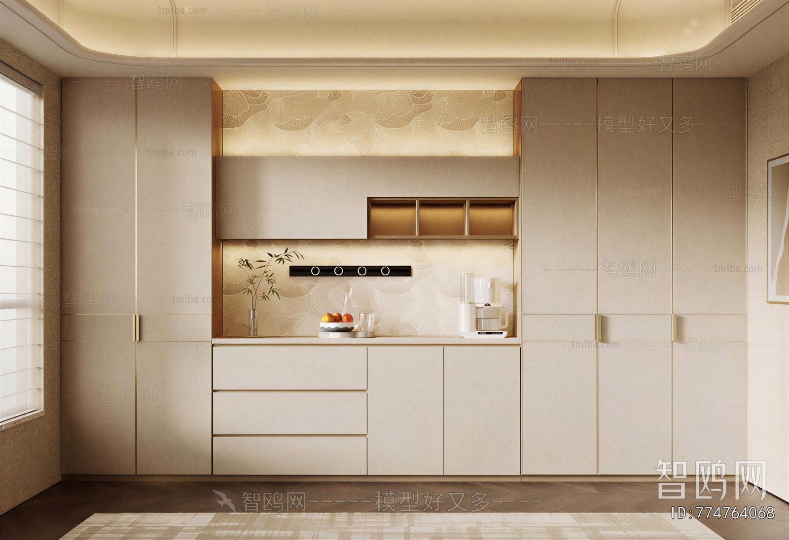 New Chinese Style Sideboard