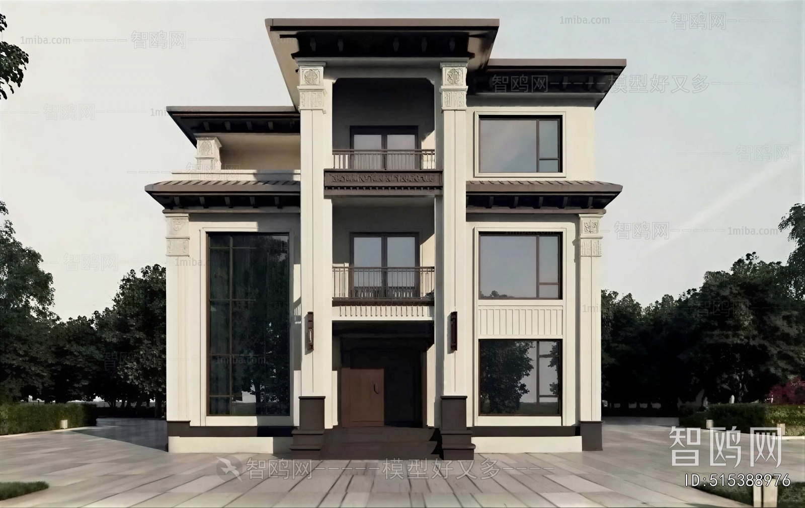 New Chinese Style Detached Villa