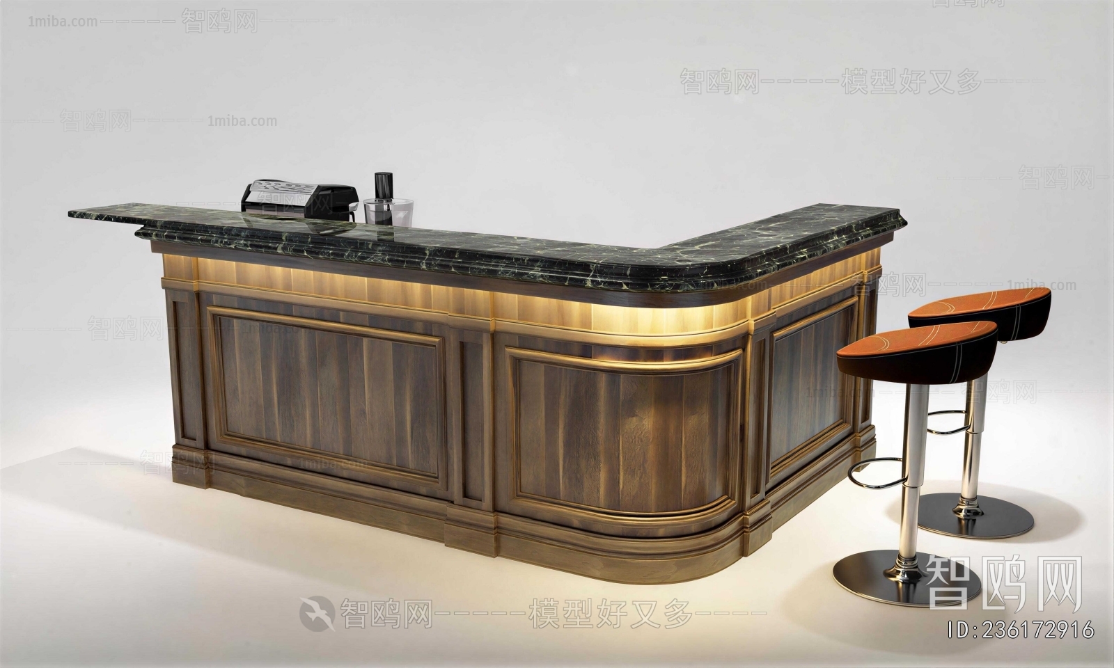 American Style Counter Bar