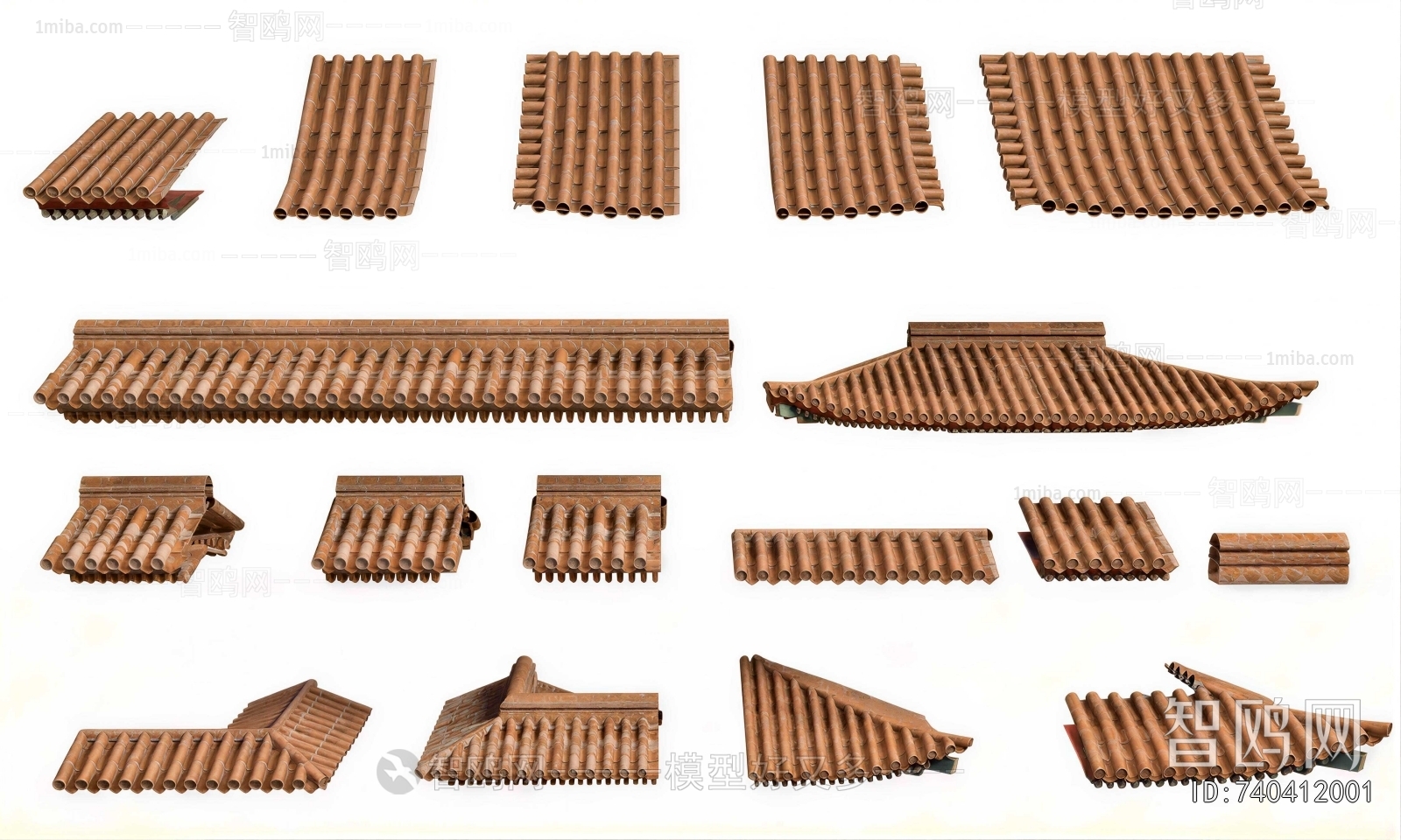 Chinese Style Building Component