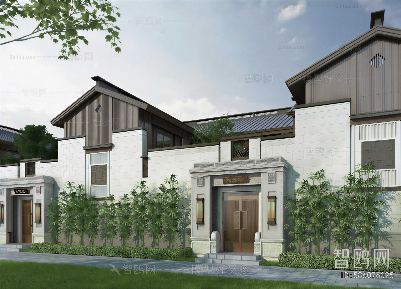 New Chinese Style Townhouse