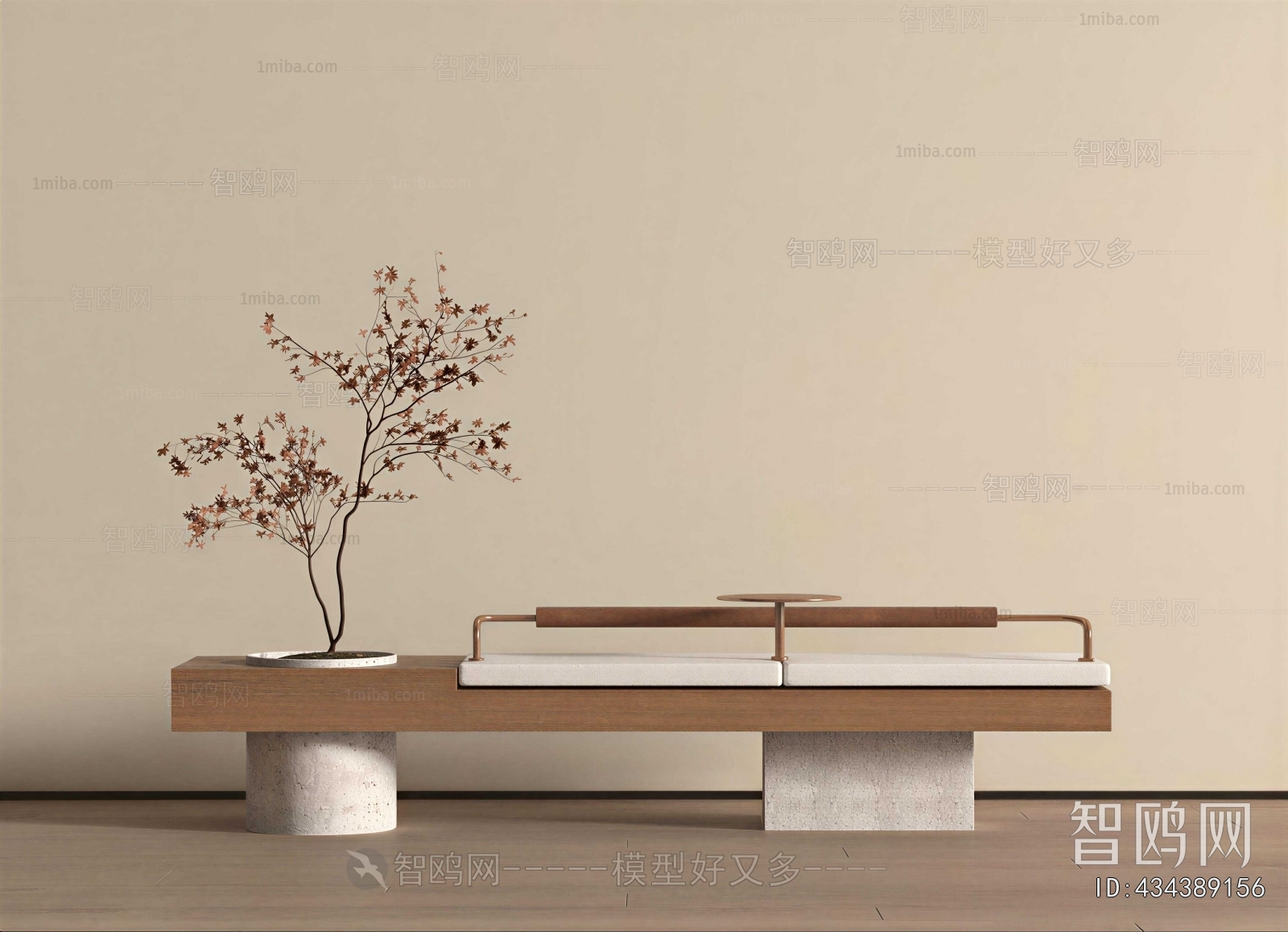 New Chinese Style Lounge Chair