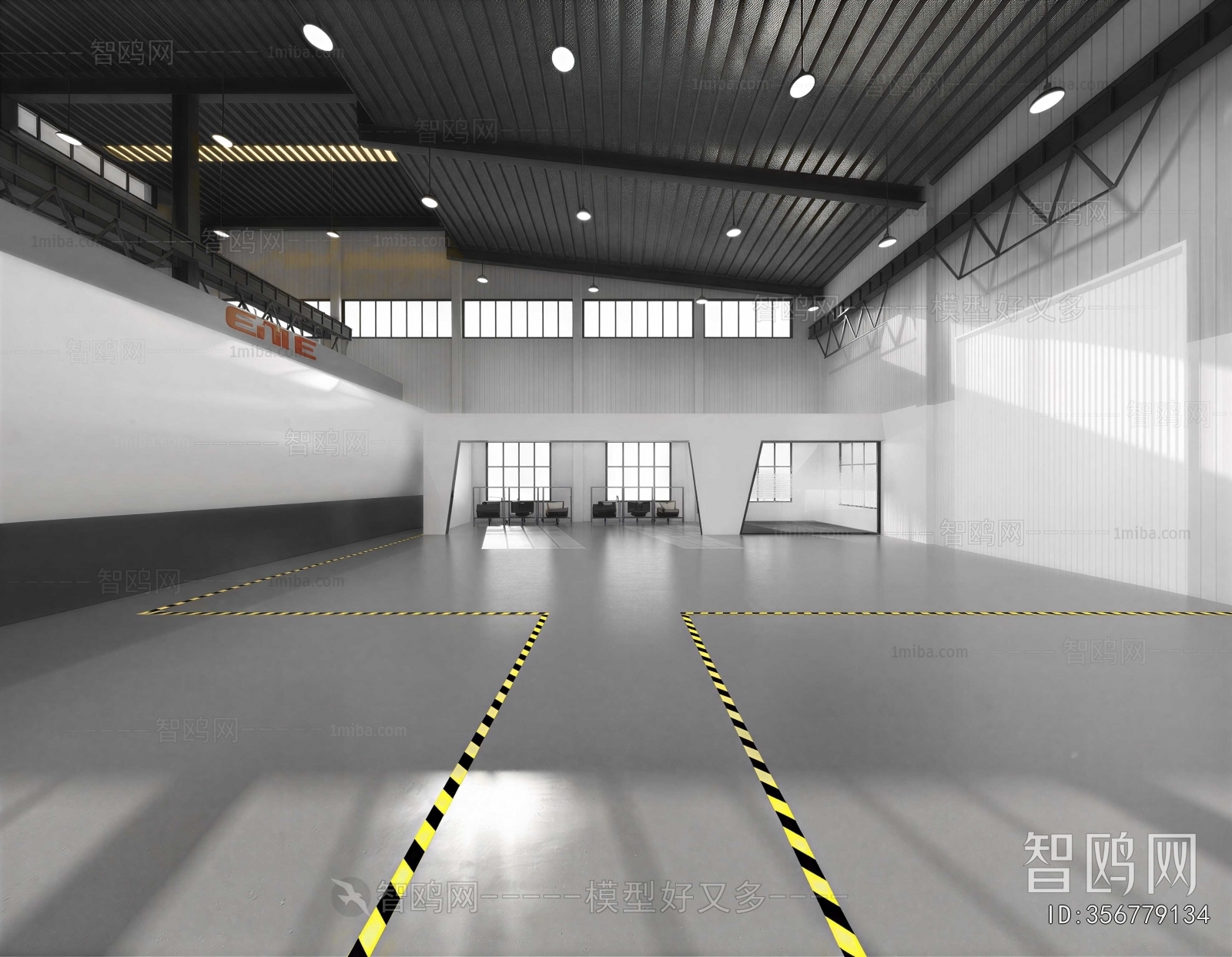 Modern Factory Floor/warehouse
