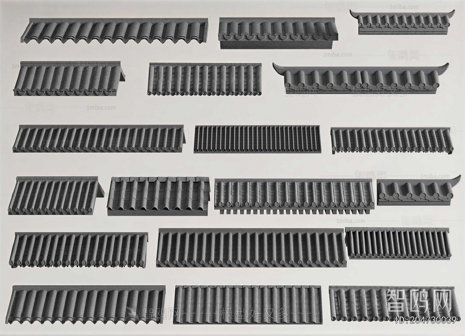 Chinese Style Building Component