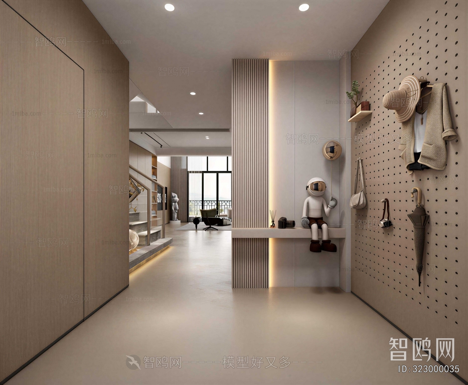 Modern Hallway