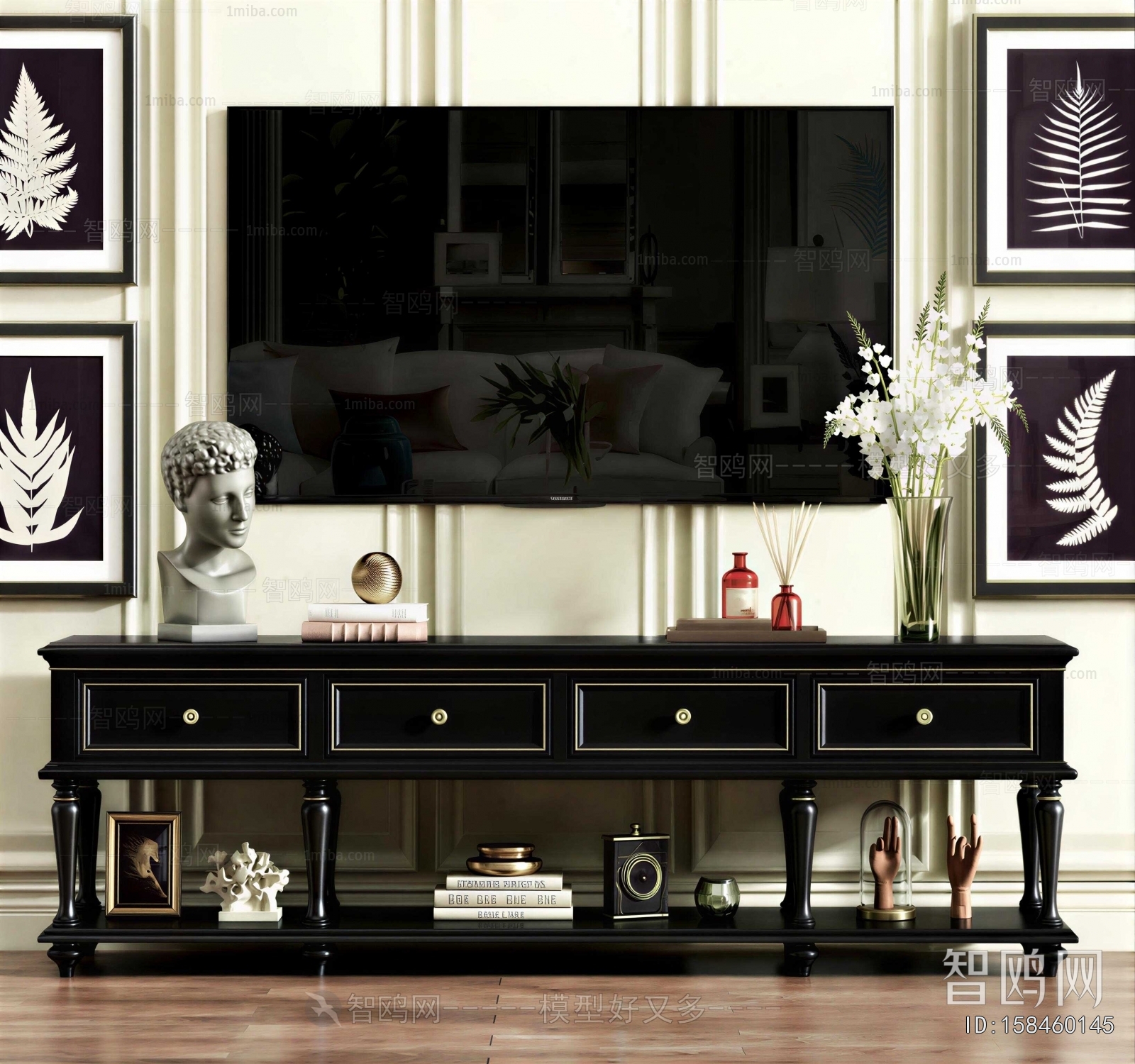 American Style TV Cabinet