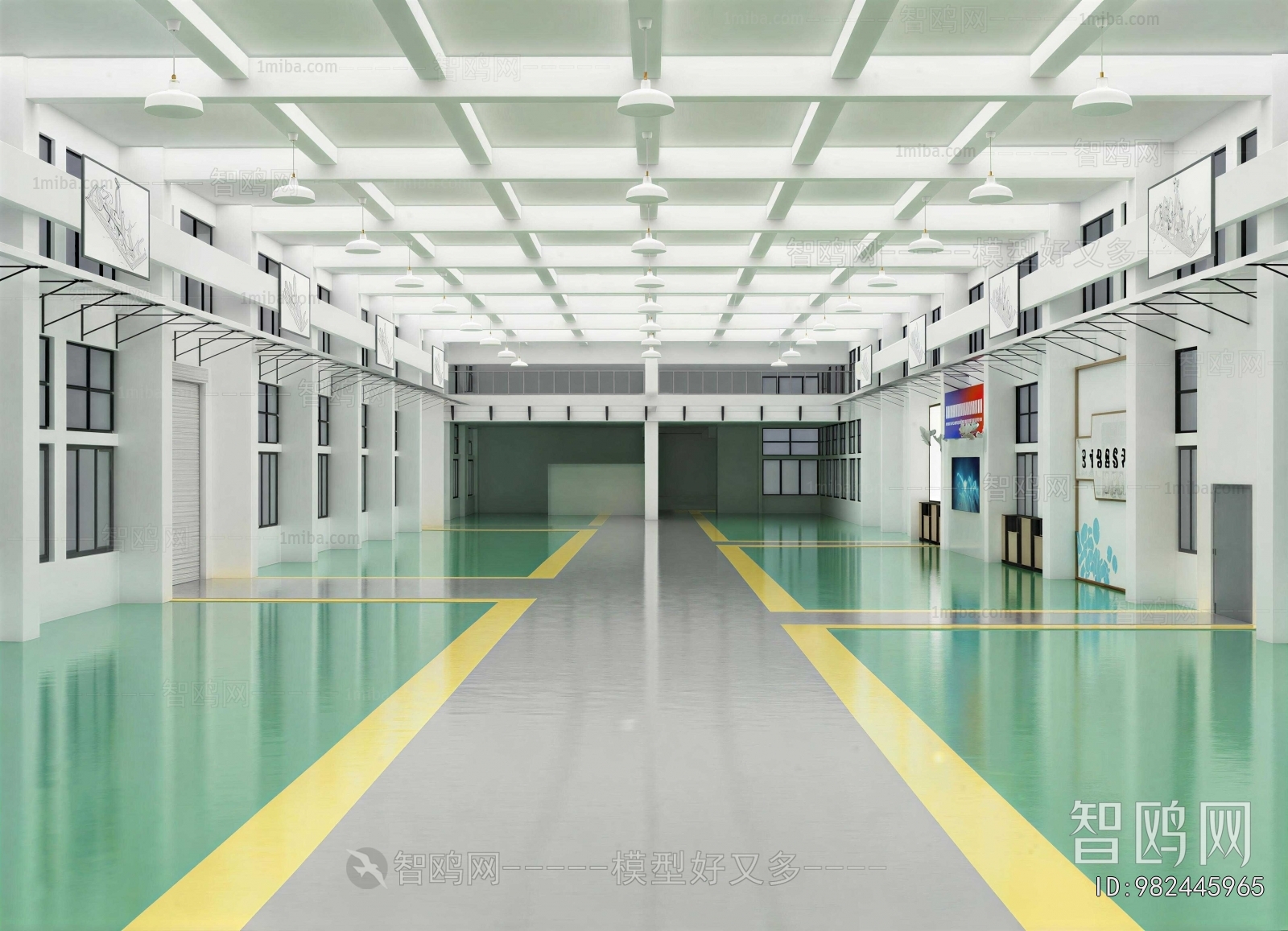 Modern Factory Floor/warehouse