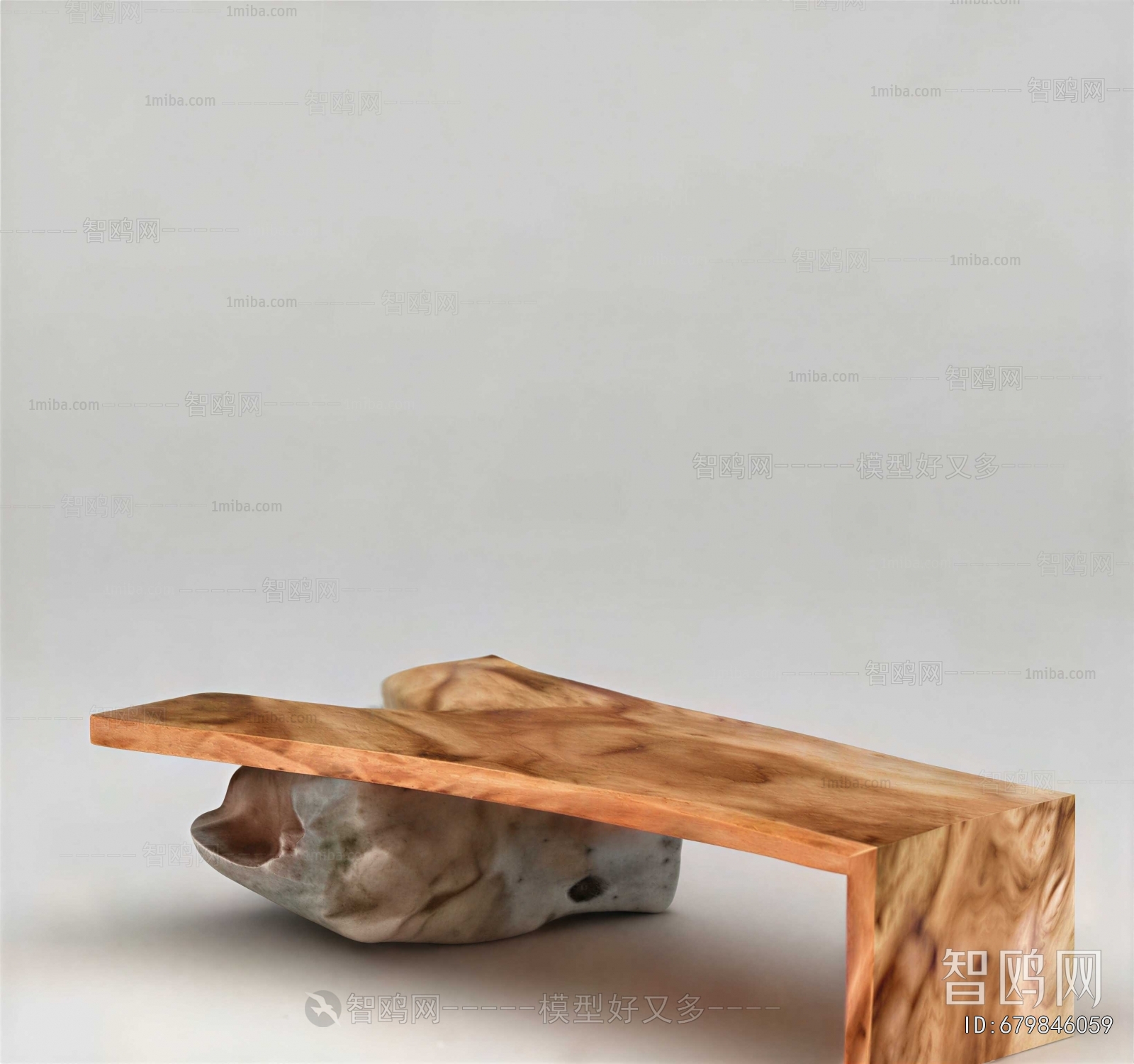Wabi-sabi Style Coffee Table