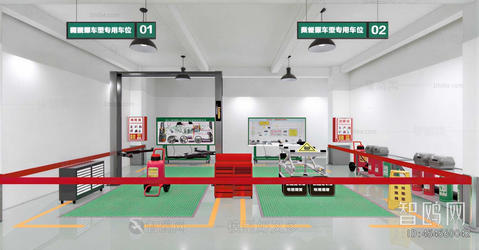 Modern Factory Floor/warehouse