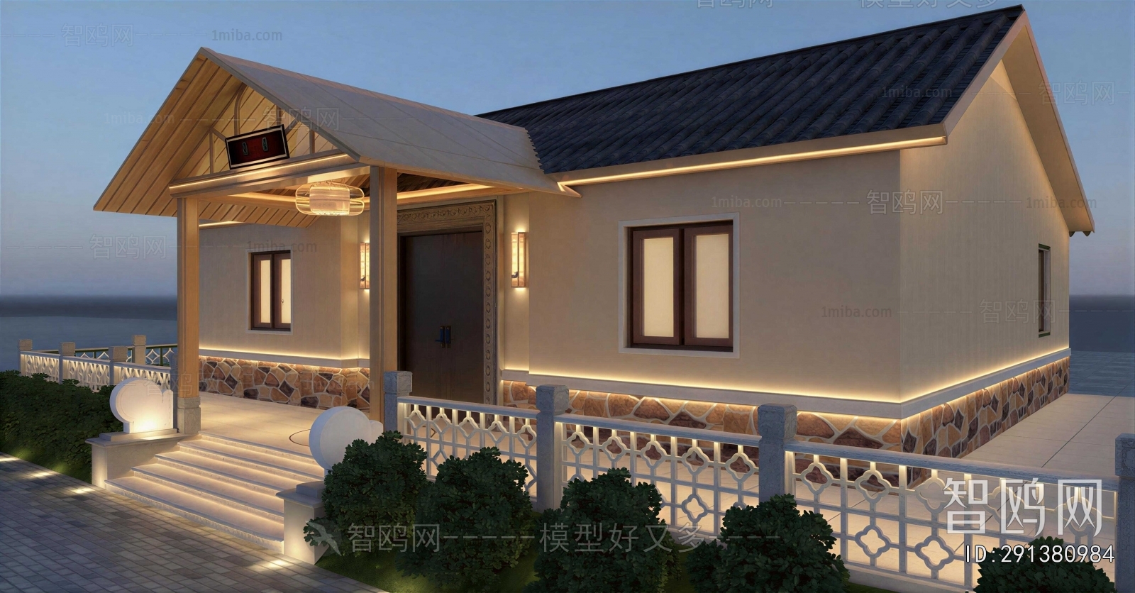 New Chinese Style Facade Element