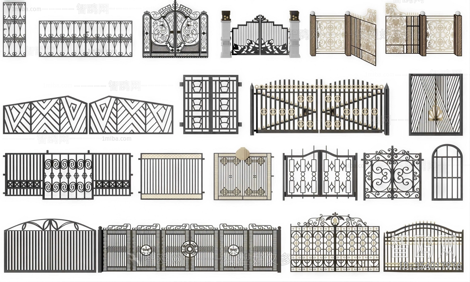 Simple European Style Gate