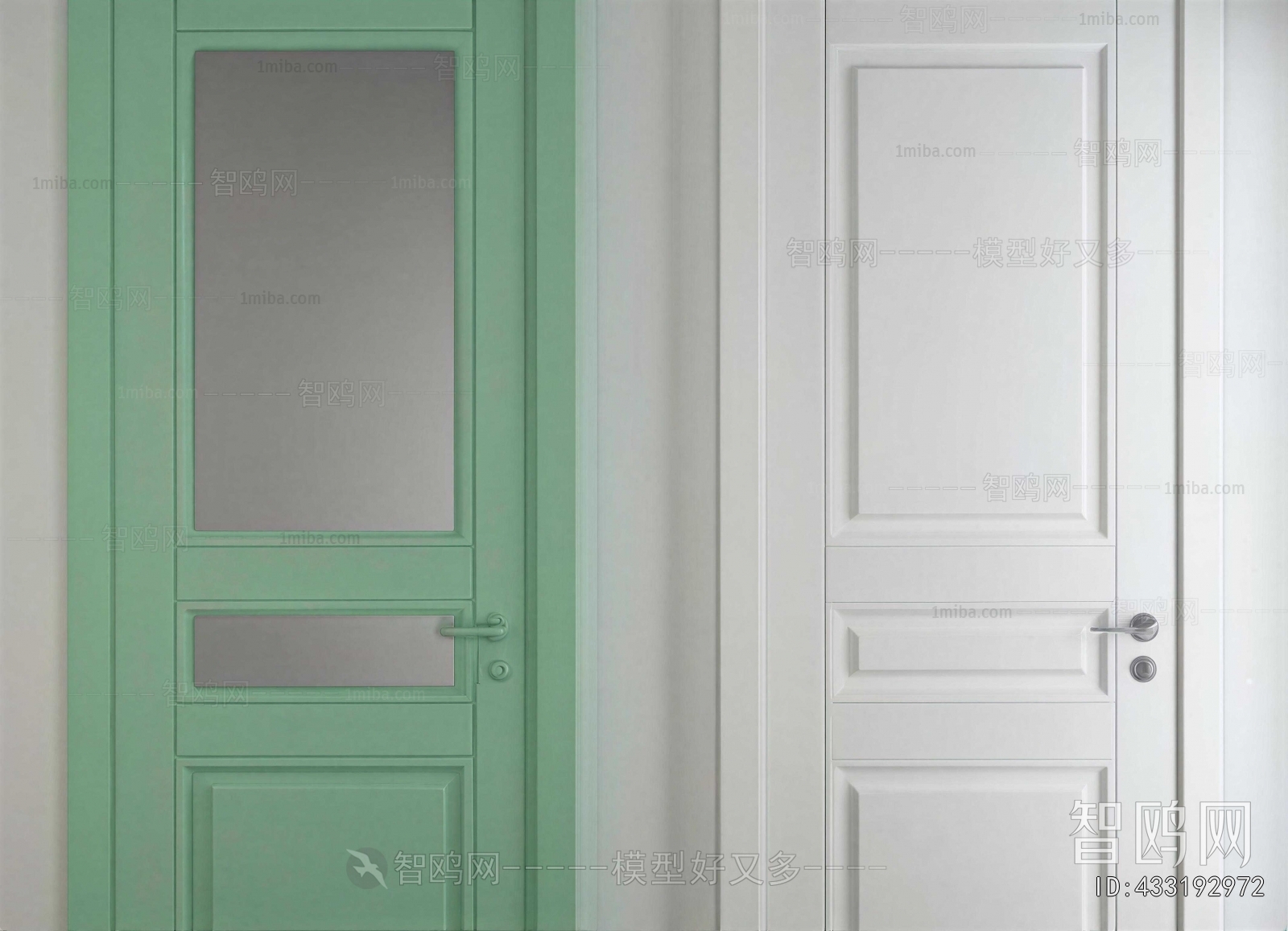 Modern Single Door