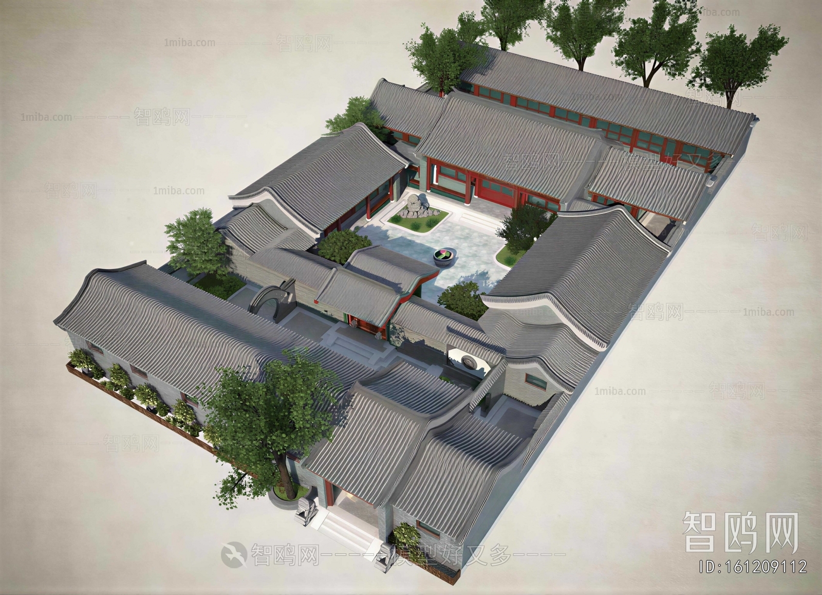 New Chinese Style Residential Building