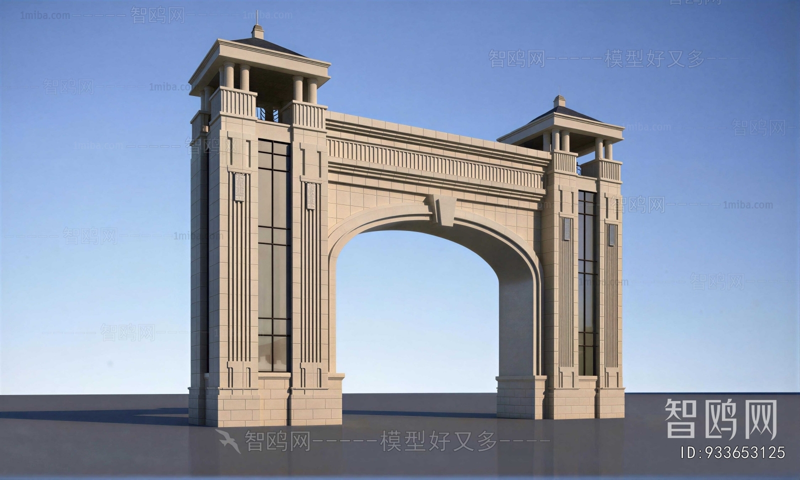 New Classical Style Gate