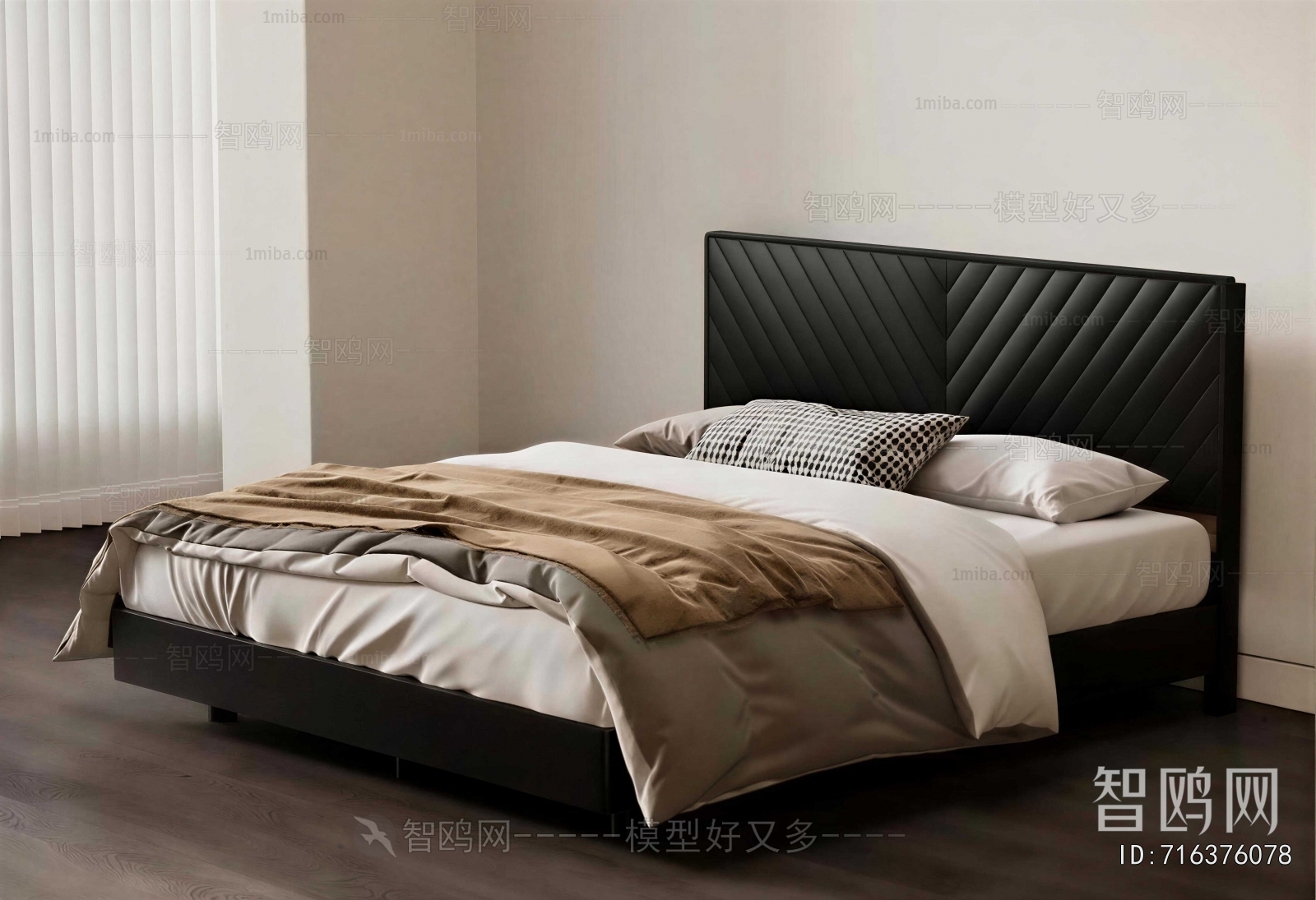 Modern Double Bed