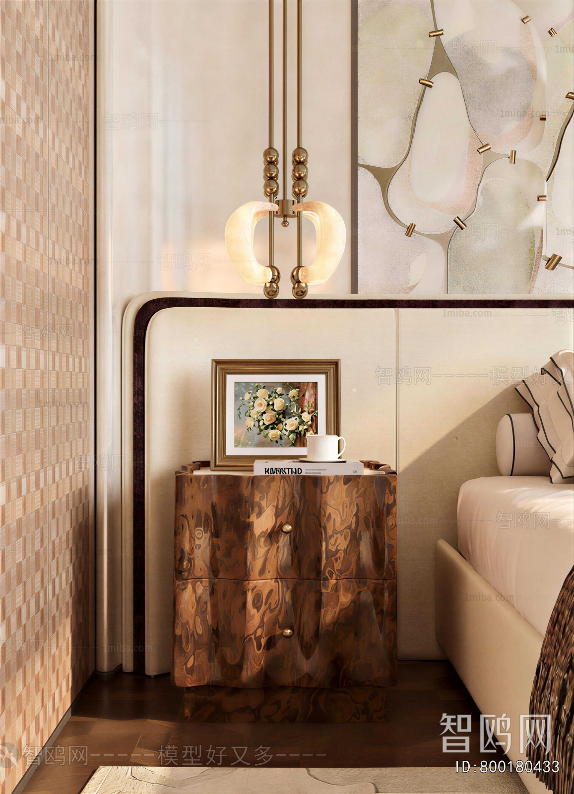Modern Bedside Cupboard