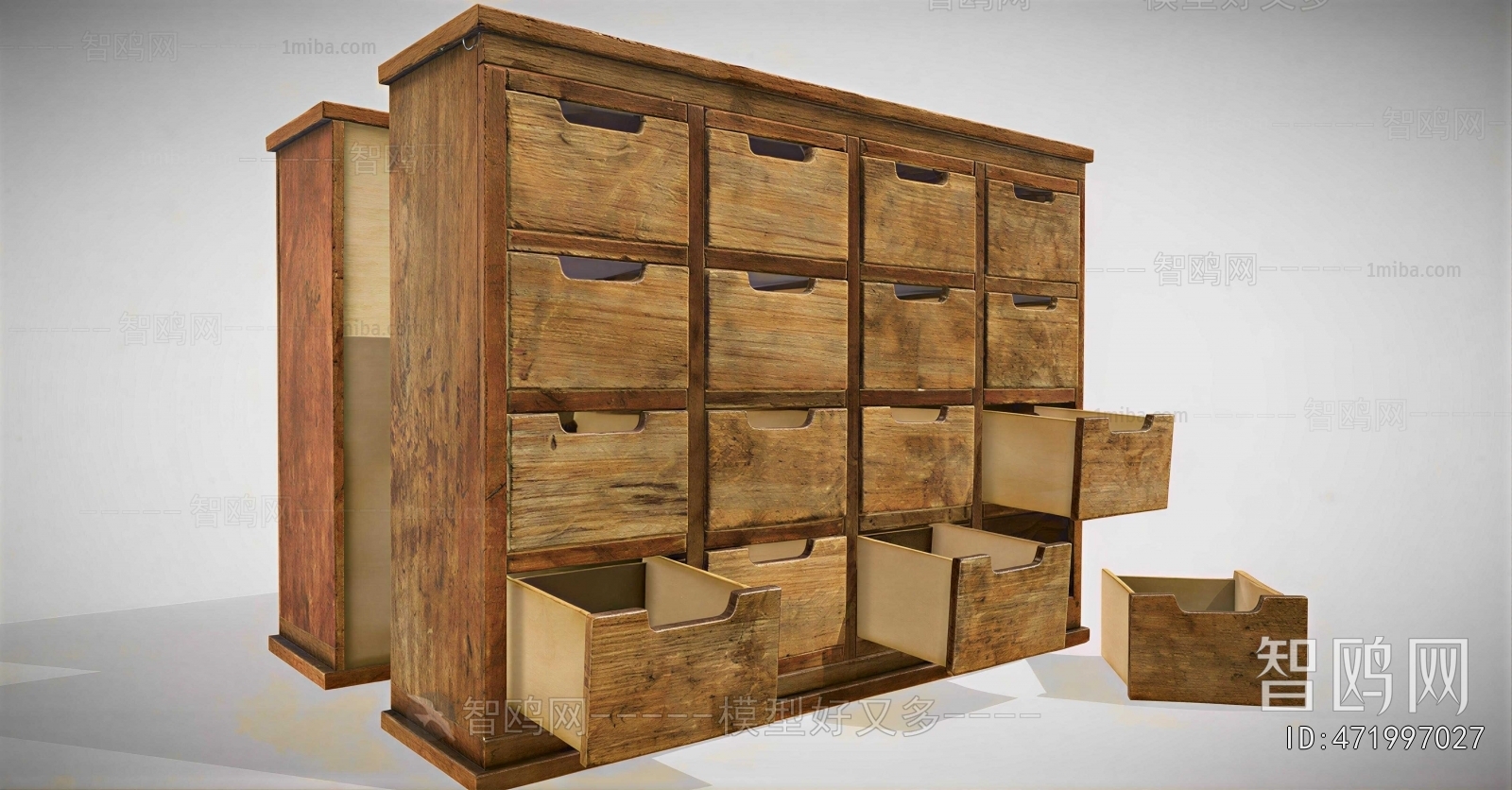 Retro Style Chest Of Drawers