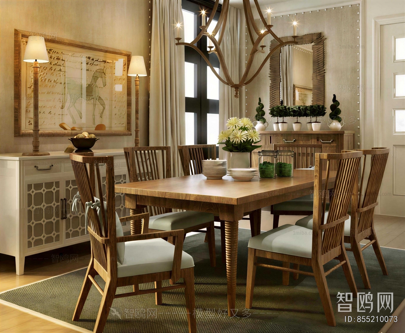 American Style Dining Room