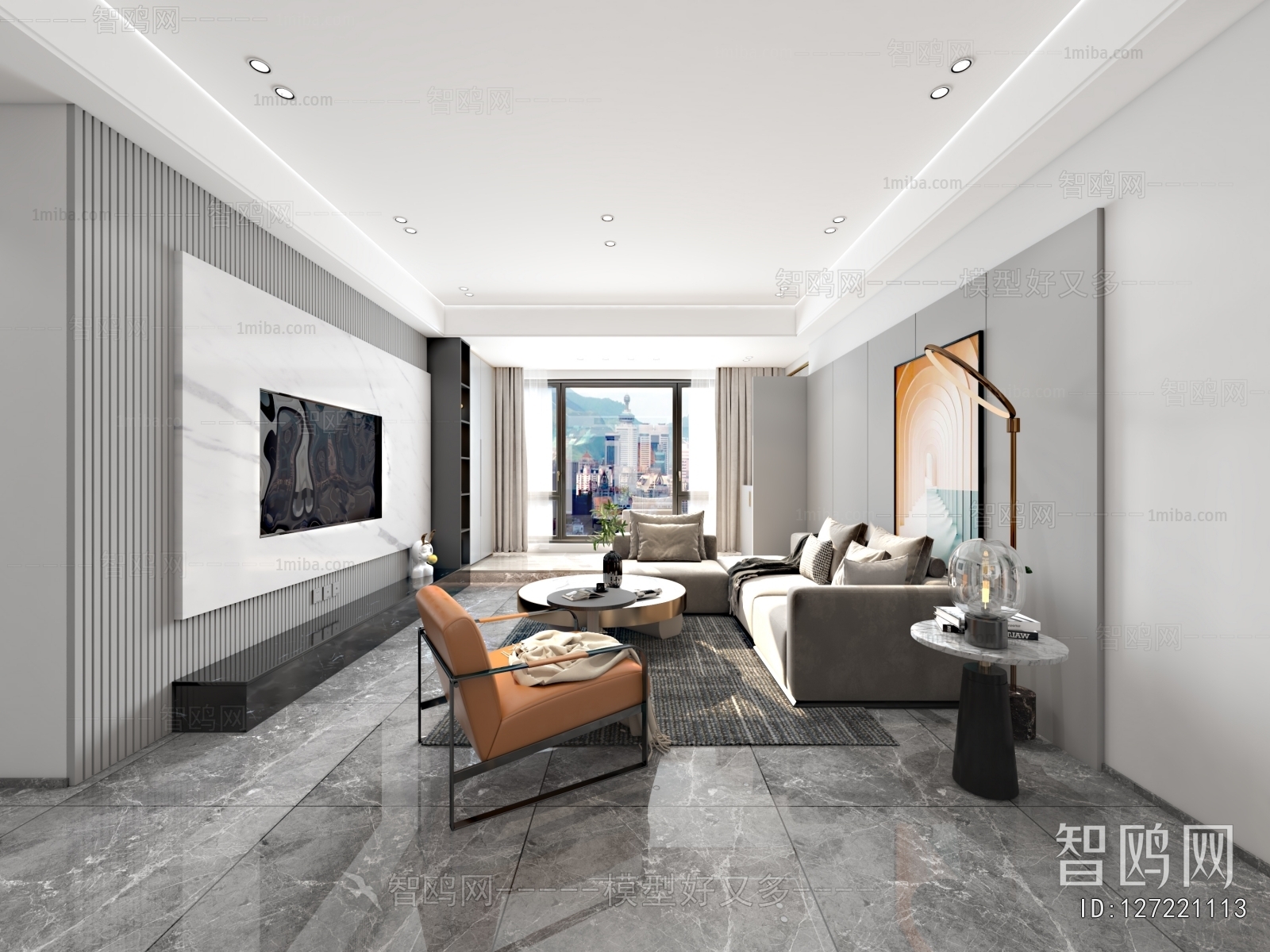 Modern A Living Room
