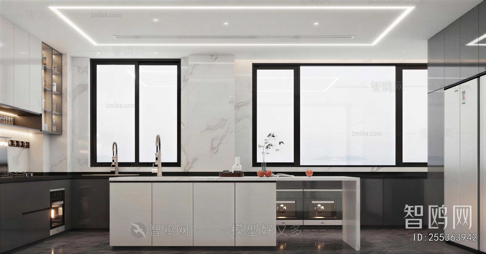 Modern Open Kitchen