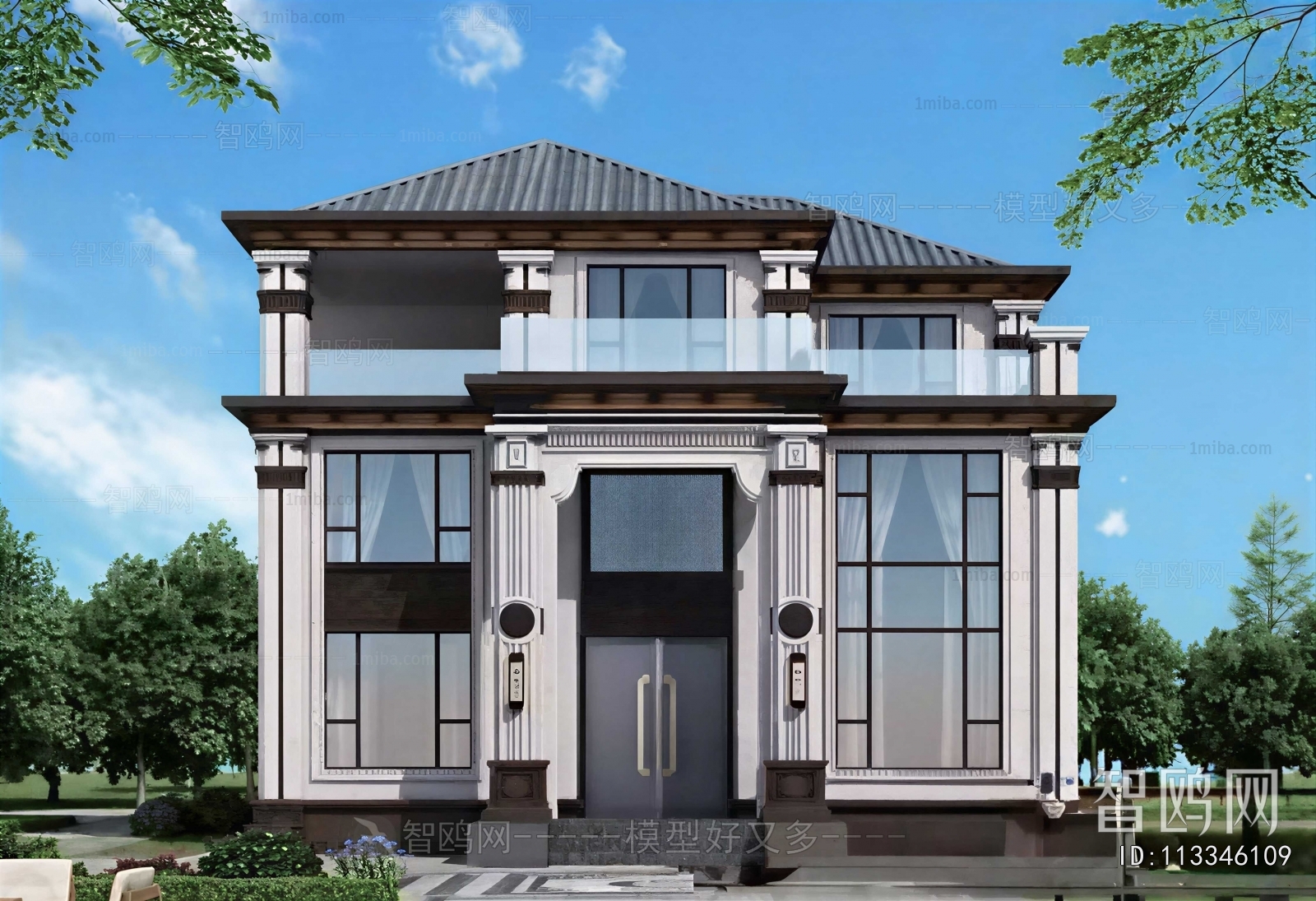 New Chinese Style Detached Villa