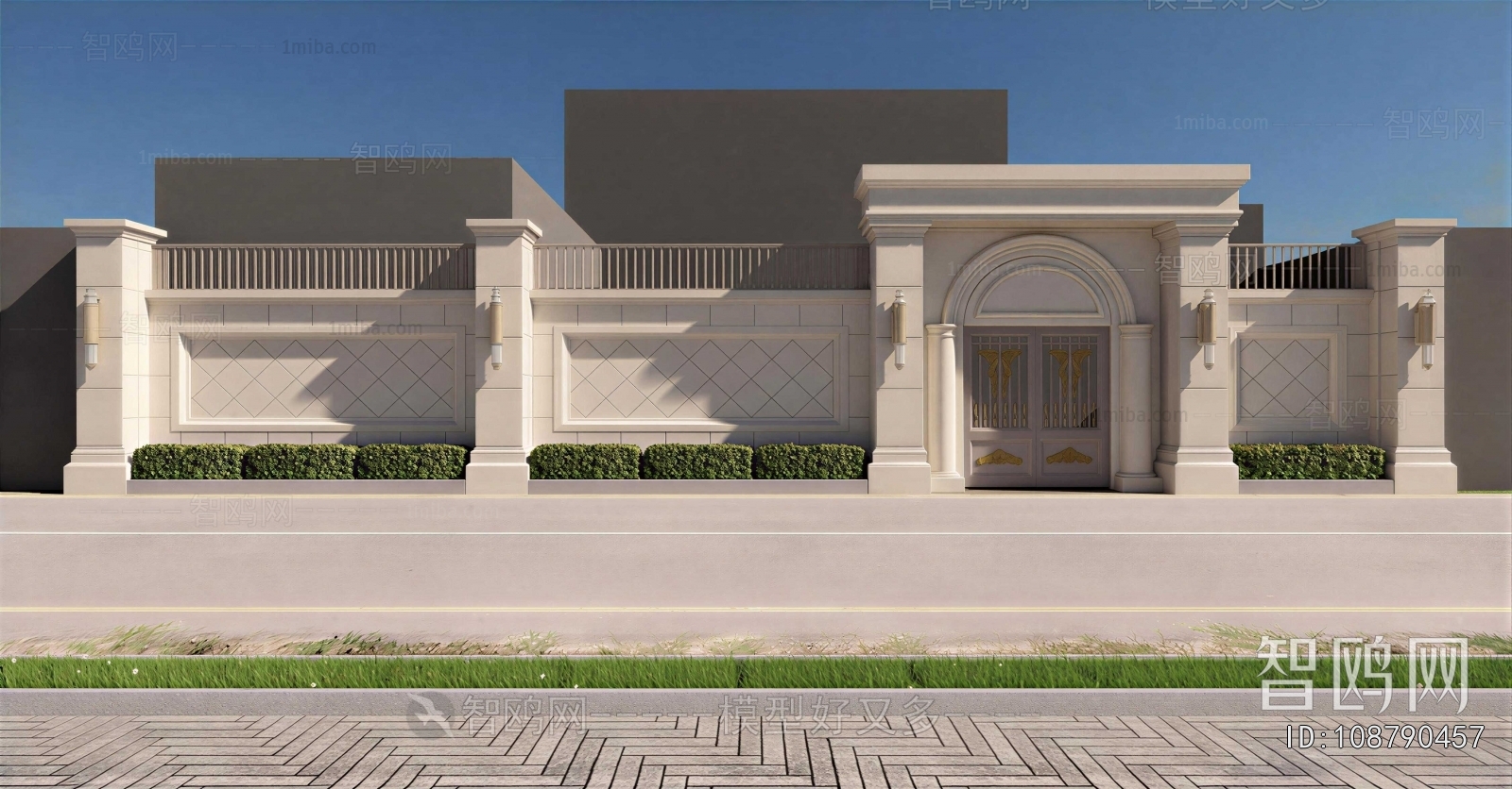 New Classical Style Gate