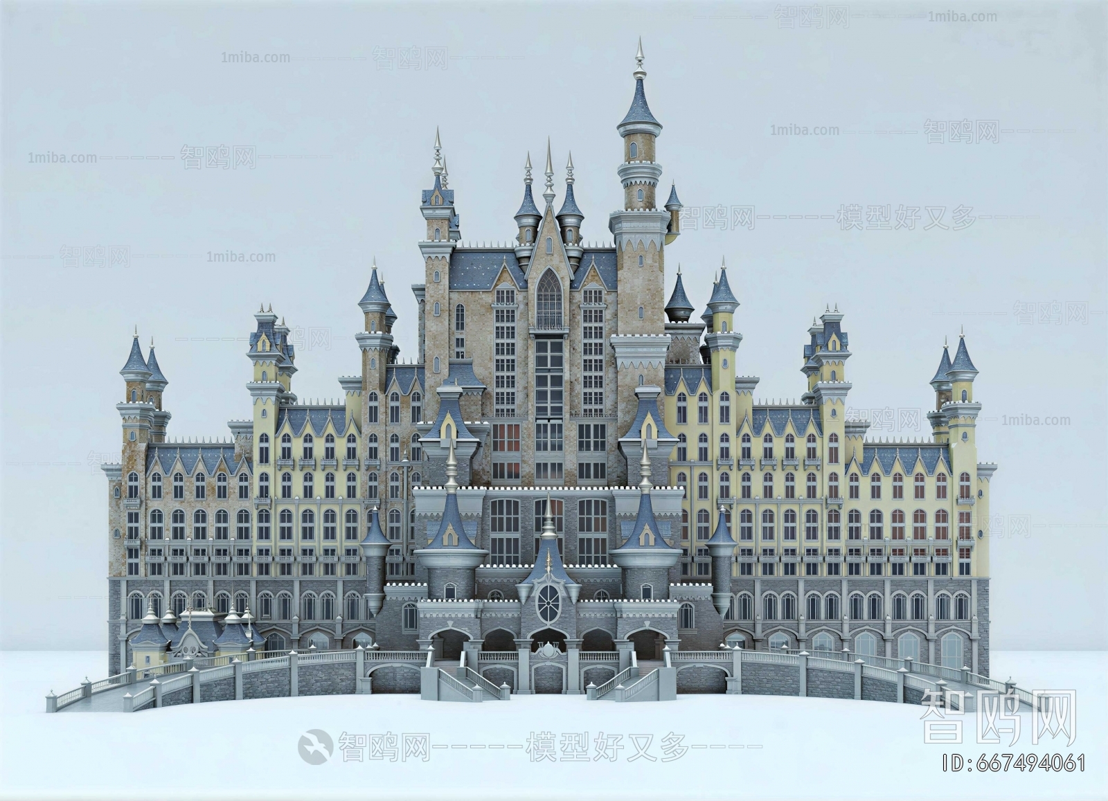 European Style Building Appearance