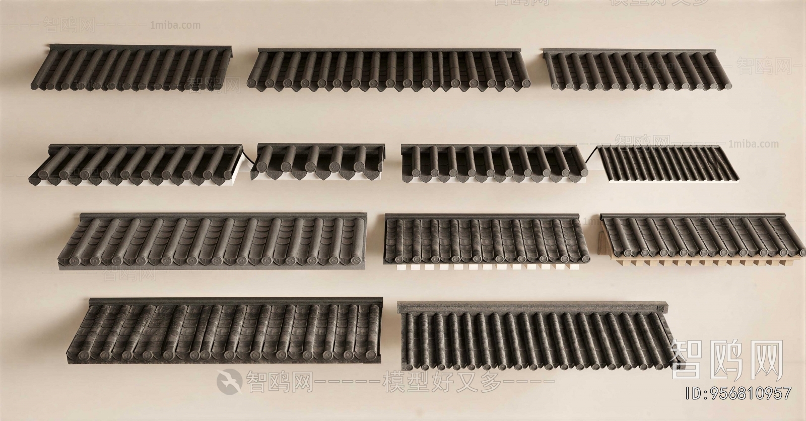 Chinese Style Building Component