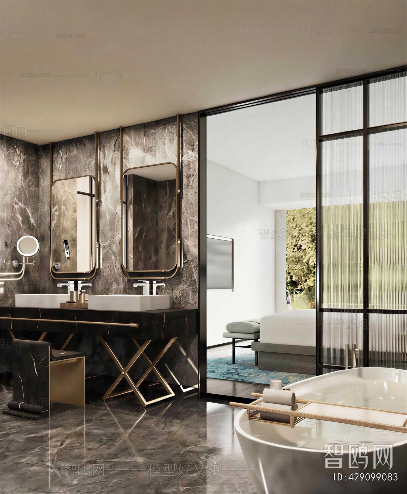 Modern Guest Room