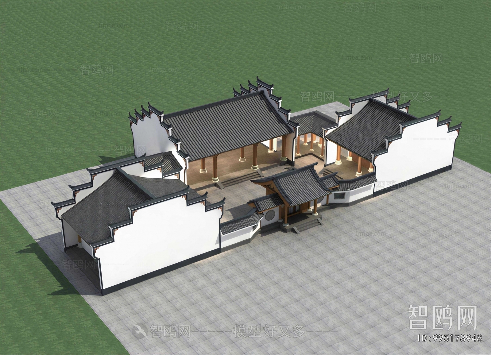 New Chinese Style Residential Building