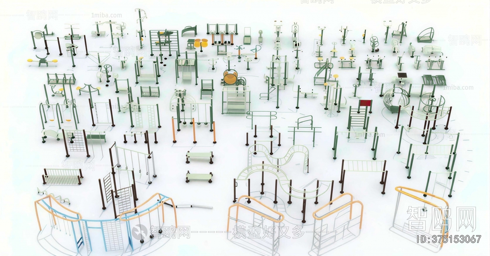 Modern Fitness Equipment