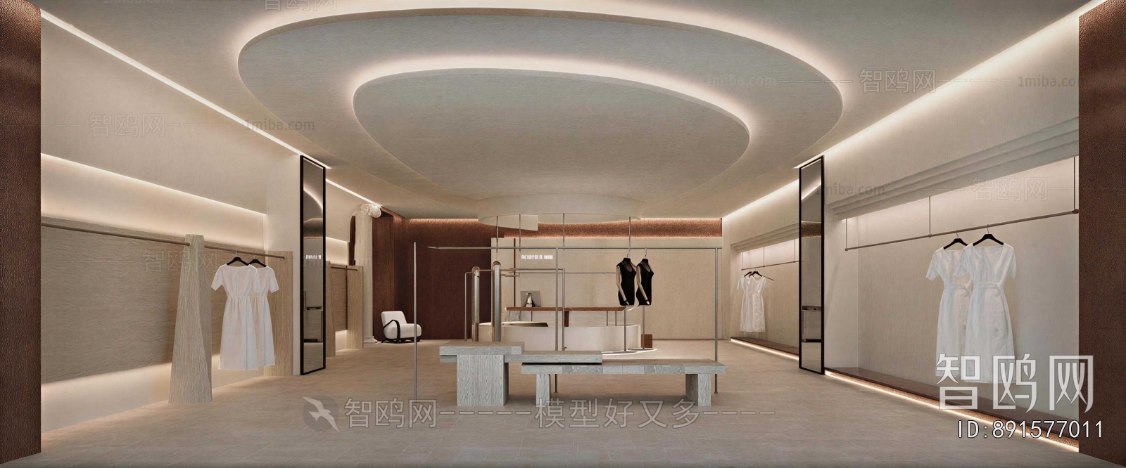 Modern Clothing Store