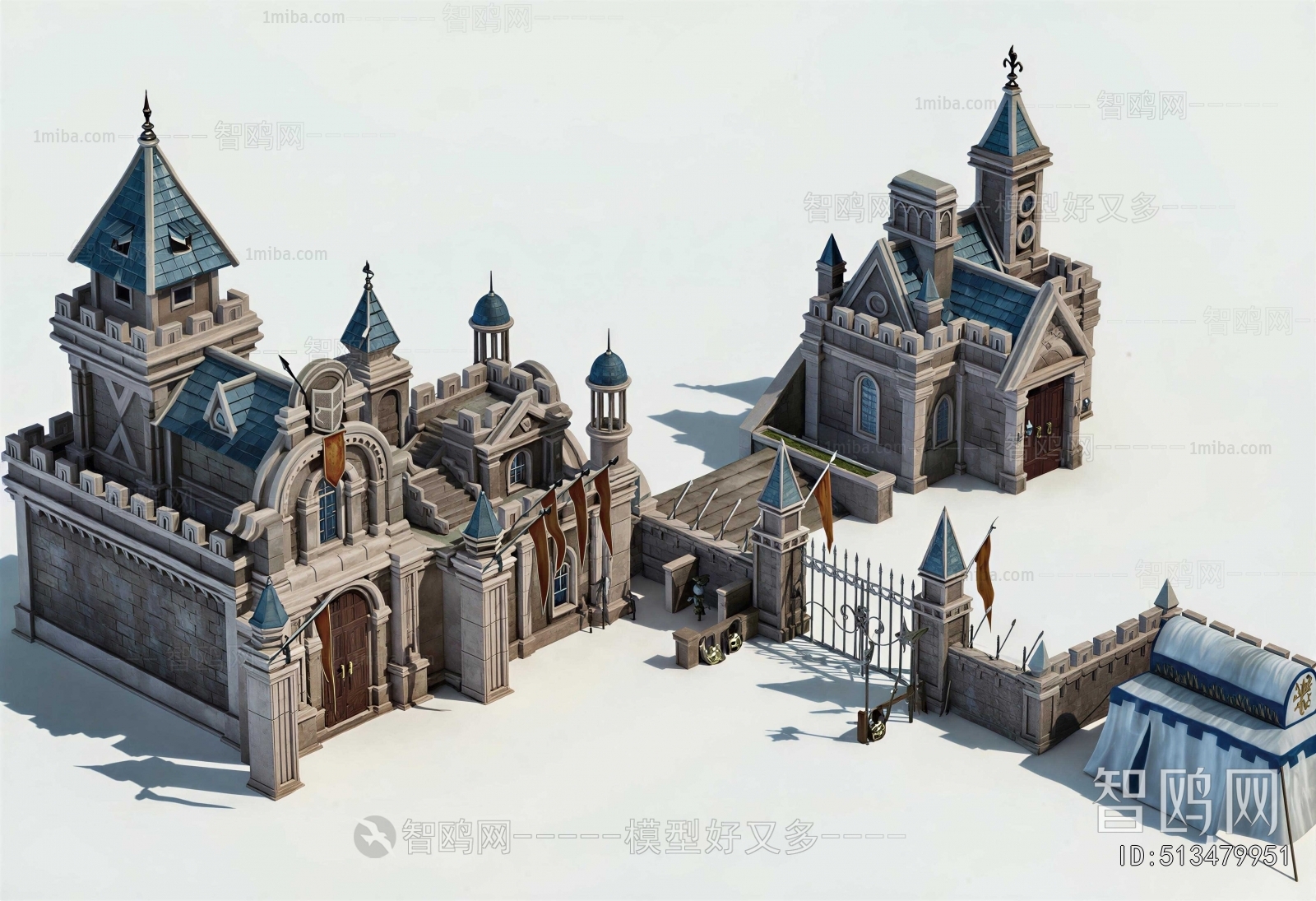 European Style Building Appearance