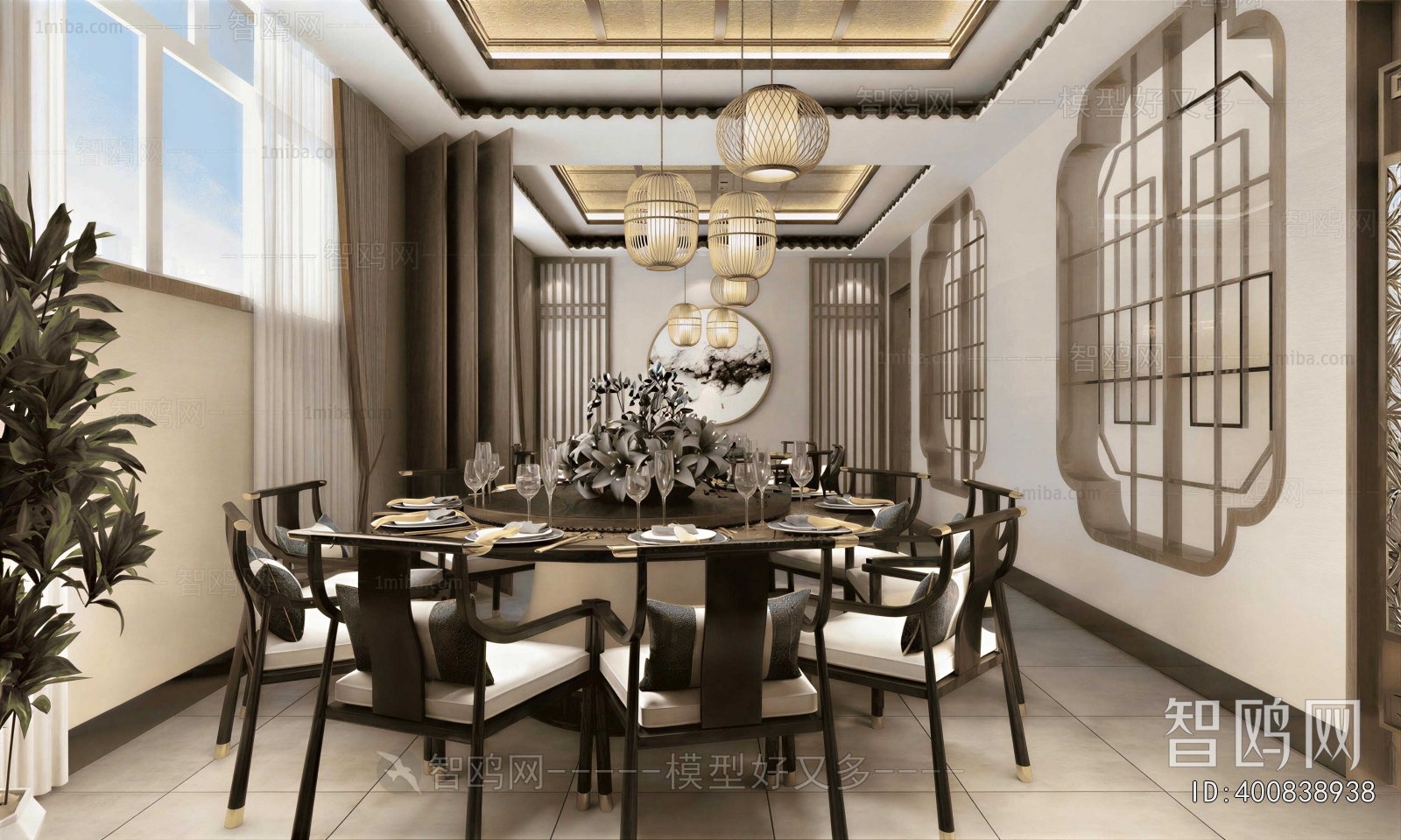 New Chinese Style Restaurant Box